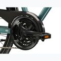 Велосипед трекінговий чоловічий KROSS Trans 3.0 зелений/срібний/глянцевий 9