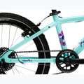 Велосипед дитячий KROSS Lea Mini 3.0 W бірюзовий/фіолетовий/глянцевий 10