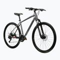 Велосипед кросовий KROSS Evado 5.0 сірий/чорний/глянець 2