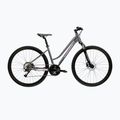 Велосипед кросовий жіночий KROSS Evado 4.0 W сірий/рожевий/глянець