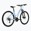 Велосипед кросовий жіночий KROSS Evado 3.0 W блакитний/білий/глянець 3