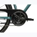 Велосипед трекінговий чоловічий KROSS Trans 3.0 зелений/срібний/глянцевий 10
