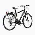 Велосипед трекінговий чоловічий KROSS Trans 1.0 чорний/срібний/глянцевий 3