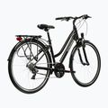 Велосипед трекінговий жіночий KROSS Trans 1.0 W чорний/срібний/глянцевий 3