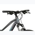 Велосипед гірський жіночий KROSS Lea 4.0 W 27.5 сірий/бірюзовий/глянець 4