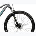 Велосипед гірський жіночий KROSS Lea 4.0 W 27.5 сірий/бірюзовий/глянець 6