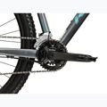 Велосипед гірський жіночий KROSS Lea 4.0 W 27.5 сірий/бірюзовий/глянець 10