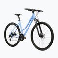 Велосипед кросовий жіночий KROSS Evado 3.0 W блакитний/білий/глянцевий 2