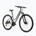 Велосипед кросовий жіночий KROSS Evado 3.0 W сірий/зелений/глянцевий 2