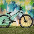 Велосипед KROSS Spade 1.0 зелений/срібний/глянцевий 12