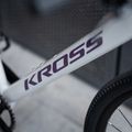 Велосипед гравійний KROSS Esker 1.0 FL сірий/фіолетовий/глянцевий 14