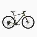 Велосипед гравійний KROSS Esker 1.0 FL зелений/графіт/глянцевий