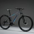 Велосипед гірський KROSS Hexagon X200 29" сірий/блакитний/матовий 10