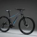 Велосипед гірський KROSS Hexagon X200 27,5" сірий/блакитний/матовий 12