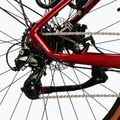 Велосипед гірський KROSS Hexagon X200 EQ 27,5" бордовий/графіт/глянець 8