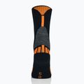 Шкарпетки гірськолижні дитячі Brubeck Ski Force szary / помаранчевий 3