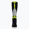 Шкарпетки гірськолижні чоловічі Brubeck Ski Force чорний / зелений 3