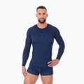 Чоловіча термоактивна кофта Brubeck Active Wool темно-синій