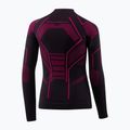 Дитяча термоактивна кофта Brubeck Thermo Junior чорний/фуксія 2