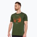 Футболка термічна чоловіча Brubeck Outdoor Merino Wool Pro SS dark green/tree