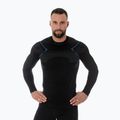 Чоловіча термоактивна кофта Brubeck Thermo чорний/синій