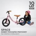 Біговел Kinderkraft Space deep pink 10