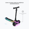 Самокат трьохколісний дитячий Kinderkraft Raket black 6