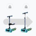 Самокат трьохколісний дитячий Kinderkraft Raket Up blue 10