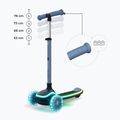 Самокат трьохколісний дитячий Kinderkraft Raket Up blue 12