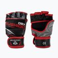 Рукавиці тренувальні для MMA та тренувань на мішку DBX BUSHIDO чорно-червоні E1V6-M