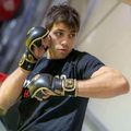 Спарингові рукавиці для тренувань MMA DBX BUSHIDO шкіряні чорні Arm-2011D-L 13