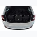 KJUST Skoda Rapid Spaceback набір чохлів для багажника 2012+ 3 шт чорний 8