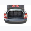 KJUST Skoda Superb Limousine 2001-2008 набір килимків для багажного відділення 5 шт чорний. 12