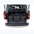 Комплект килимків KJUST в багажне відділення Peugeot Partner 2008-2019 6 шт чорний. 11