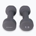 Гантелі Spokey Shape IV 2x1,5 кг сірі 921562 3