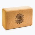 Блок для йоги корковий Spokey Nidra коричневий 926634 7