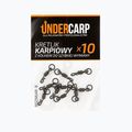 Короповий вертлюжок UnderCarp з кільцем чорний UC53