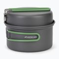 Набір посуду туристичного Rockland Travel Duo Anodized grey/green