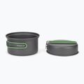 Набір посуду туристичного Rockland Travel Duo Anodized grey/green 2