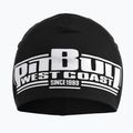 Pitbull West Coast Beanie Classic Boxing зимова шапка чорна/біла 2