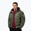 Чоловіча куртка Pitbull Sherpa Hooded Bomber olive