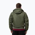 Чоловіча куртка Pitbull Sherpa Hooded Bomber olive 3