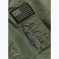 Чоловіча куртка Pitbull Sherpa Hooded Bomber olive 9
