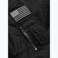 Куртка чоловіча Pitbull Sherpa Hooded Bomber black 11