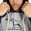 Кофта з капюшоном чоловіча Pitbull West CoastCalifornia сіро-темно-синя 251003155903 3