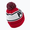 Шапка зимова чоловіча Pitbull Beanie Fleming II red/dark navy 2