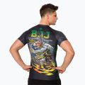 Рашгард чоловічий Pitbull West Coast Rash T-S Masters Of BJJ black 3