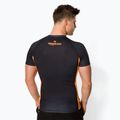 Рашгард чоловічий Pitbull West Coast Rash T-S Orange Dog black 3