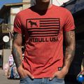 Футболка чоловіча Pitbull West Coast T-S Pitbull West Coast USA red 7