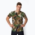 Футболка чоловіча Pitbull West Coast Slim Fit Lycra Small Logo woodland camo